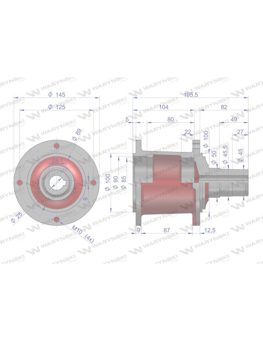 PIASTA TALERZA ROBCZEGO 5036010790 
TALERZA ROBOCZEGO sfero 
WARYŃSKI