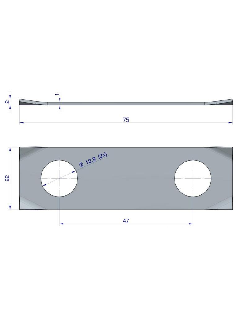 Podkładka 50403020
koła zamachowego dwuotworowa
