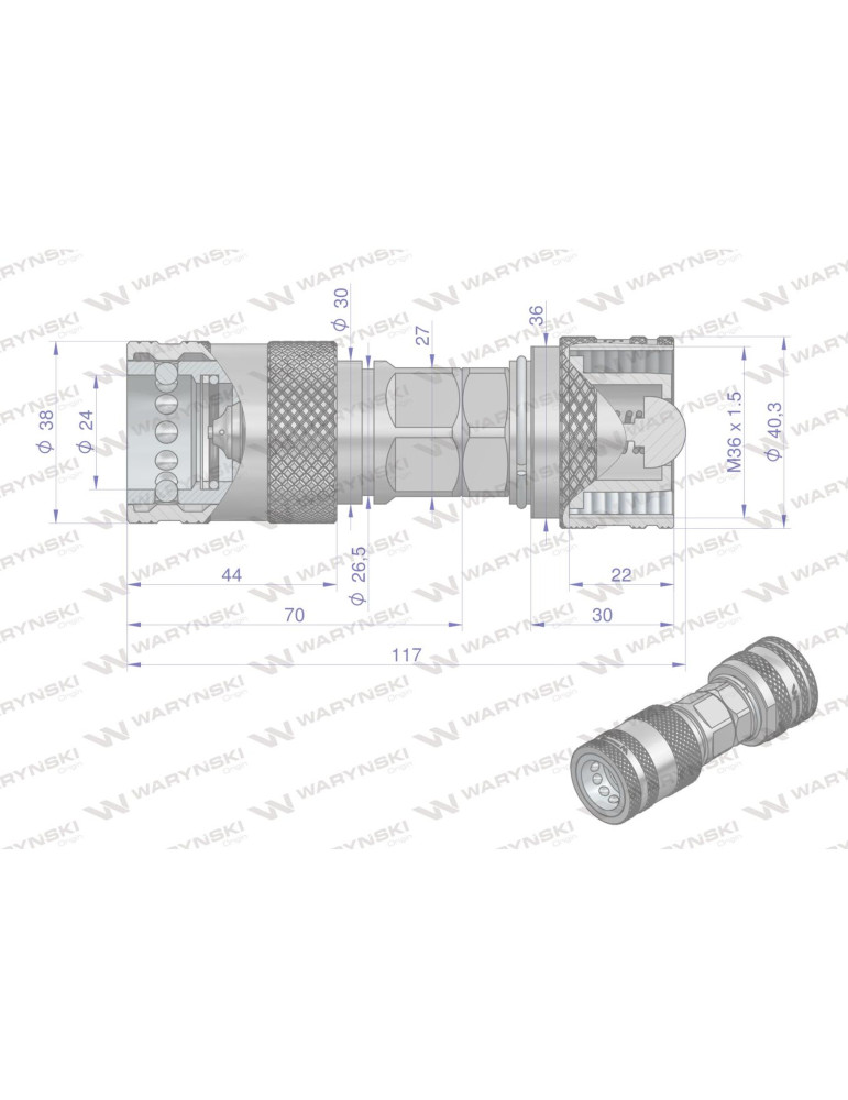 REDUKCJA EURO WT-GN
WRSWGE-RED
wtyka zwykła-gniazdo euro
do maszyny z wt euro 50493
