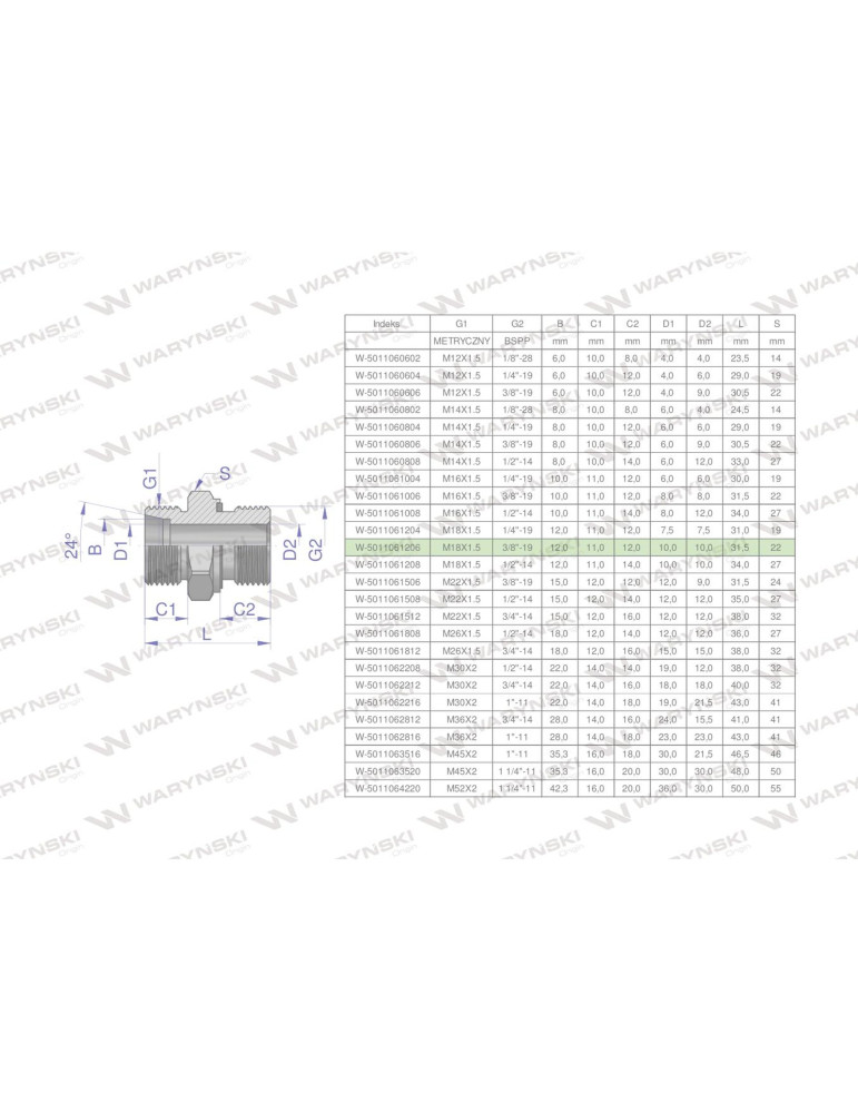 ZŁĄCZKA BB G3/8"-M18X1,5

W-XGE-12LR-3/8ED
VNBM0618  -KRAMP
PZCZM G 3/8"/18x1,5