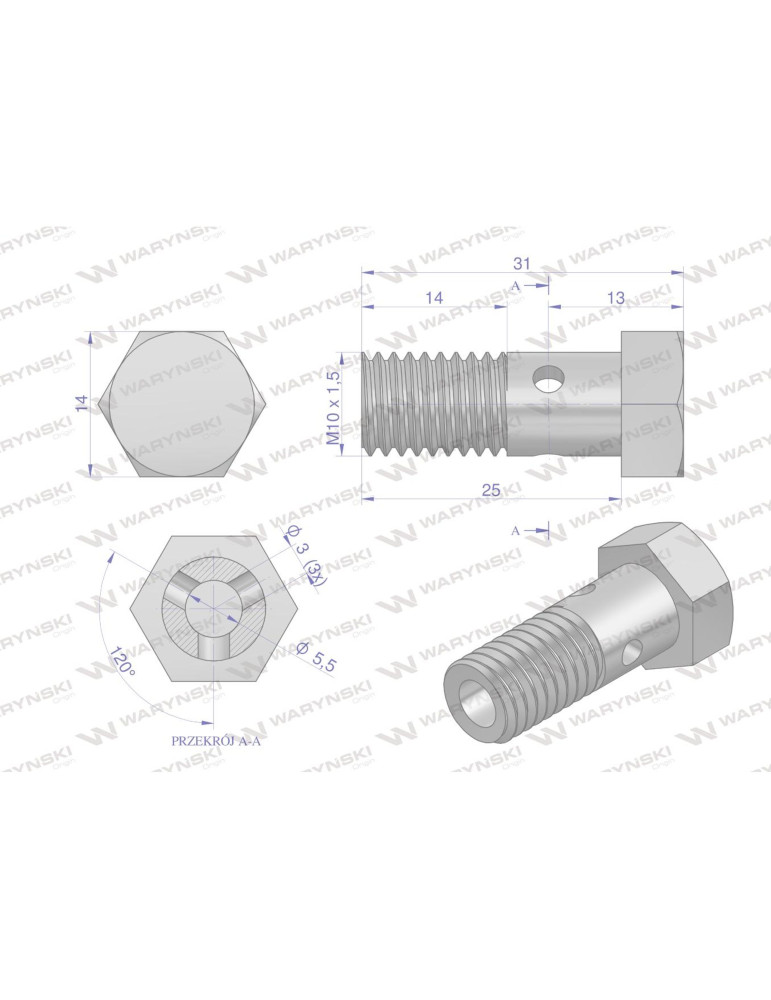 ŚRUBA PRZELEWOWA M10X1,5

SP05  W-SO-M10X1.5
ŚRUBA PRZELEWU
ŚRUBA PALIWOWA
BANJO BOLT