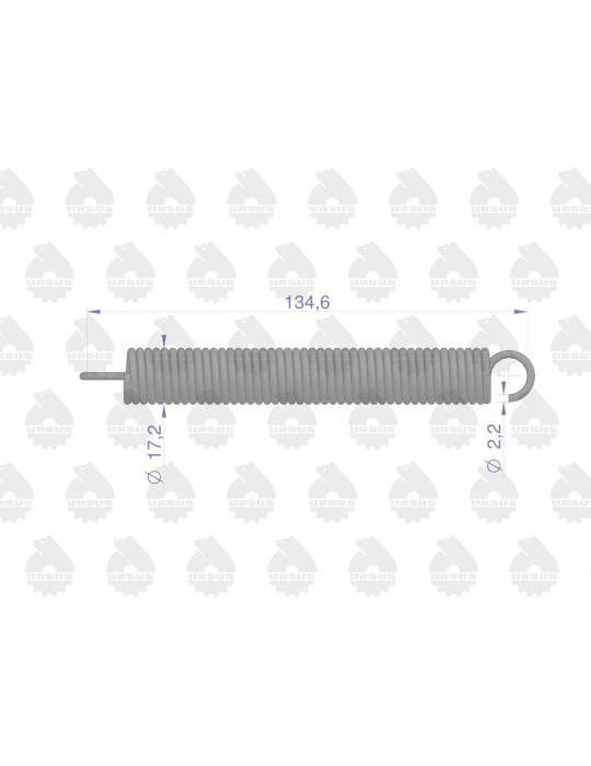 SPRĘŻYNA 50527170 PED
pedału  69112112 952717 
hamulec
