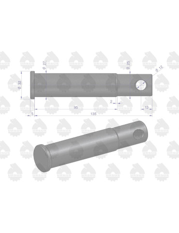 SWORZEŃ 27x135 DOLNY HAK
 50676370
dolny hak 27/25 mm stopniowany dł. cał 135mm
@swo27x135