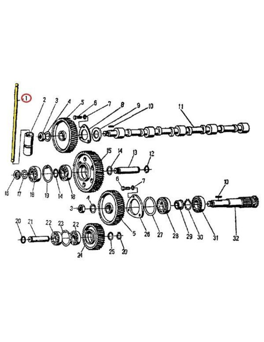Drążek 50404290
laska popychacza
