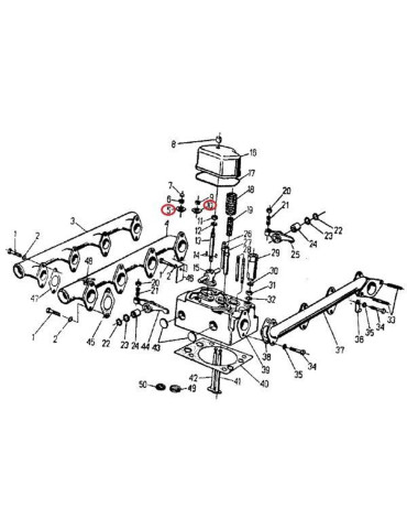 Talerzyk 50405580
sprężyny zaworu
 2