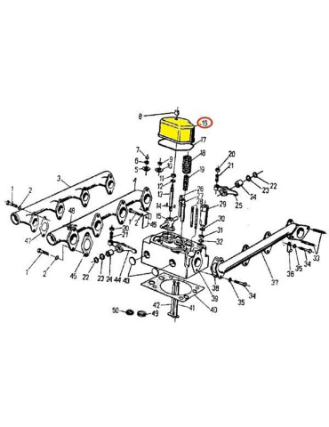 POKRYWA GŁOWICY 
50505210
950521
 2