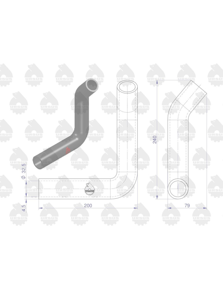 Przewód 50513060
chłodnicy,rura ssąca
