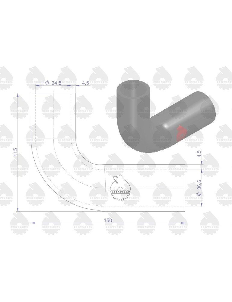 Przewód 50513130
gumowy termostatu kolanko


011505
