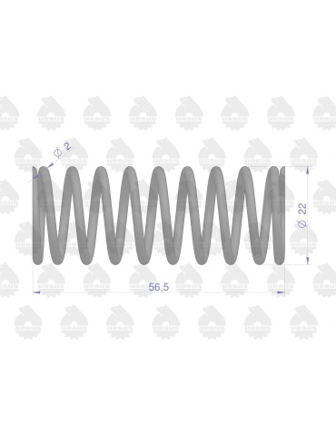 Sprężyna 50505070
zaworu wewnętrzna
