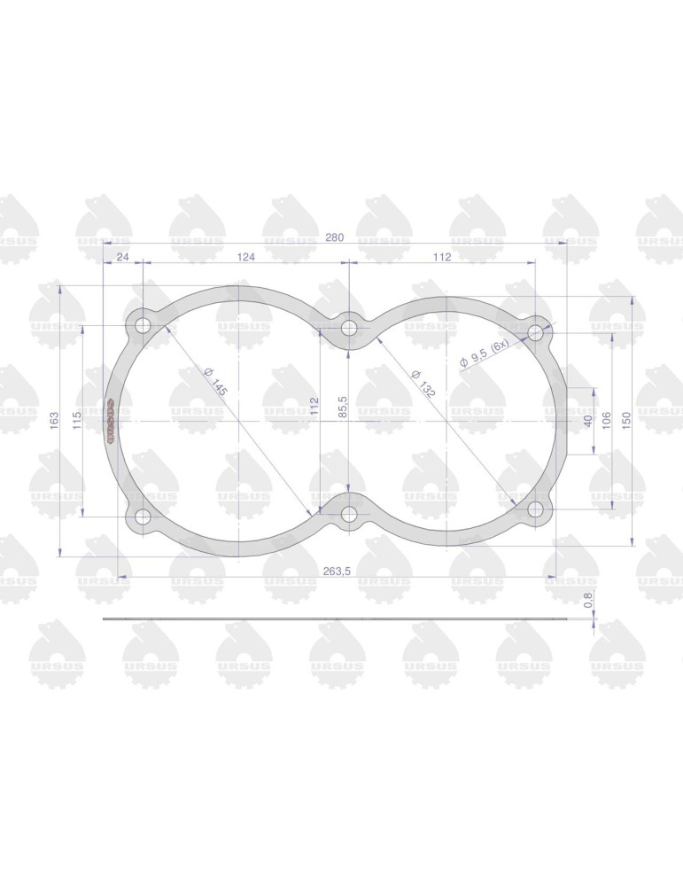 Uszczelka 50419140
40111914
pokrywy sprzęgła - ósemka
AR010320
1