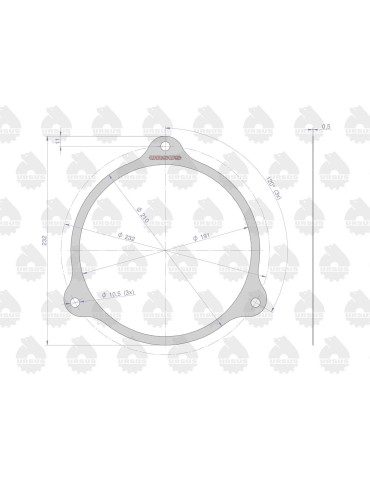 Uszczelka 50525060
mech. różnic.
952506
 2