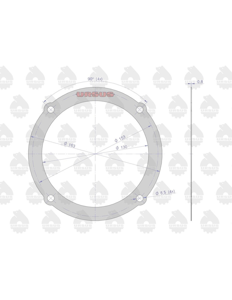 Uszczelka 50428060
pokrywy dolnej zwolnicy
AR010082
5042805