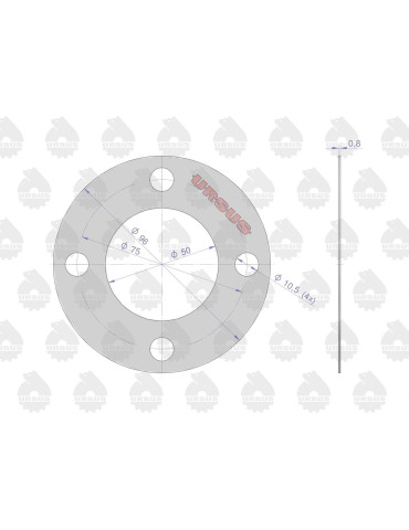 Uszczelka 50619040
pokrywki pokrywy przed. sprzęgła
