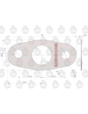 Uszczelka 50552230
przekładni mtg.   80350047
 2