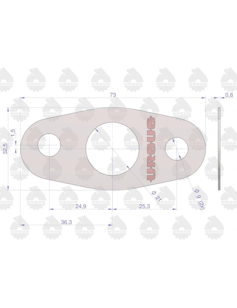 Uszczelka 50552230
przekładni mtg.   80350047
