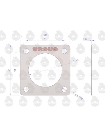 Uszczelka 50513100
termostatu
 2
