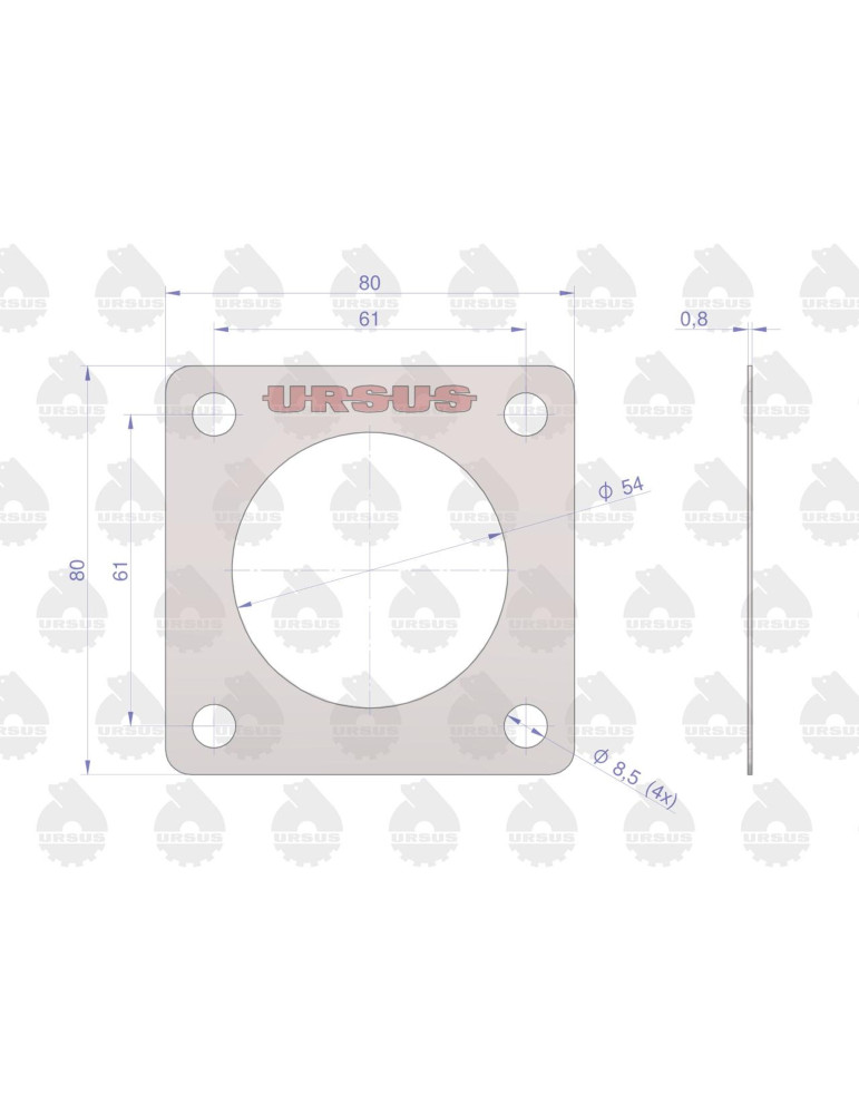Uszczelka 50513100
termostatu
