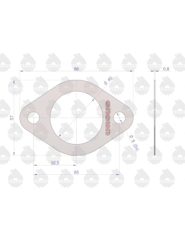 Uszczelka 50505260
kolektor ssący
