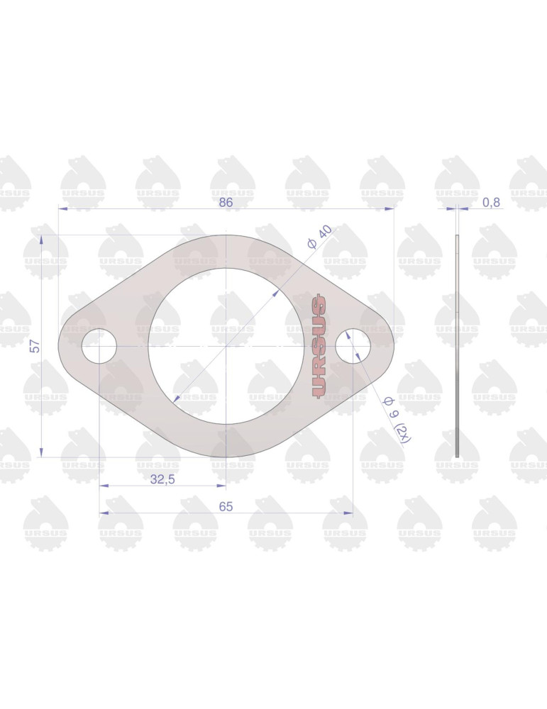 Uszczelka 50505260
kolektor ssący
