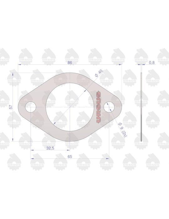 Uszczelka 50505260
kolektor ssący
