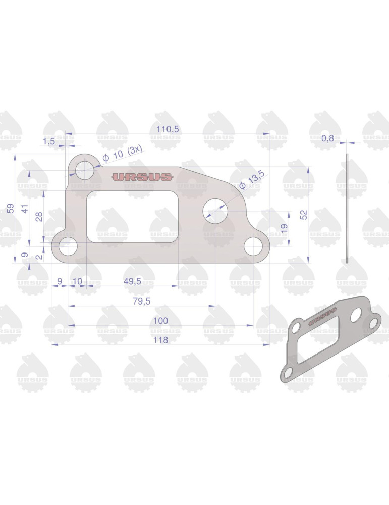 U 50607010 kor.f.olej
korpusu filtra oleju
