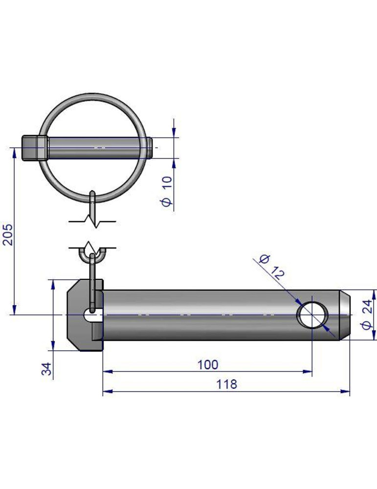 Sworzeń 
46650270
śruby centralnej 466502710

AR010654
