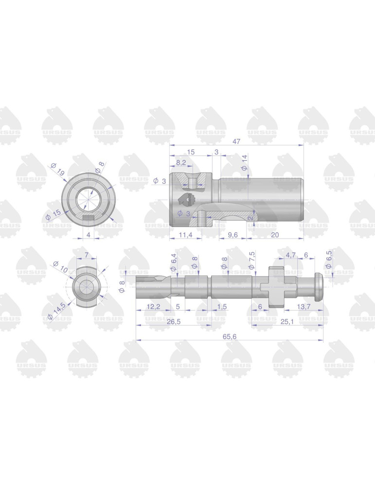 ELEMENT FPE 8-3A  TŁOCZNY C360
