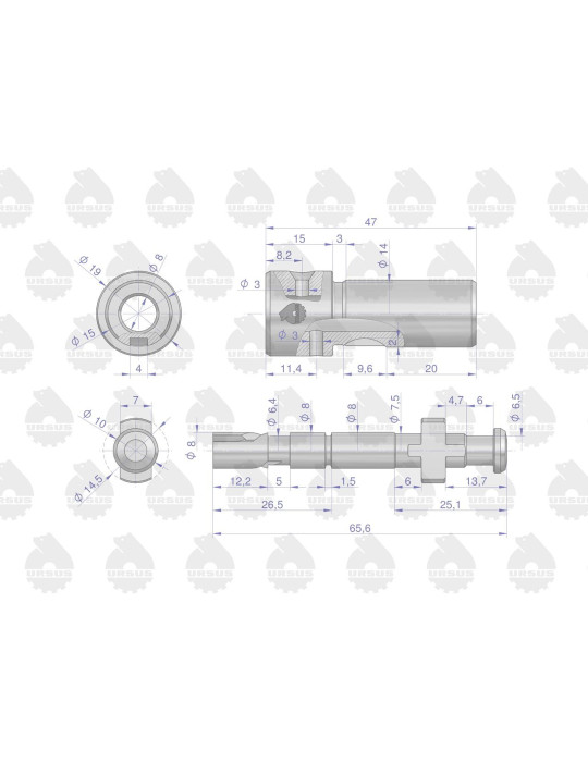 ELEMENT FPE 8-3A  TŁOCZNY C360
