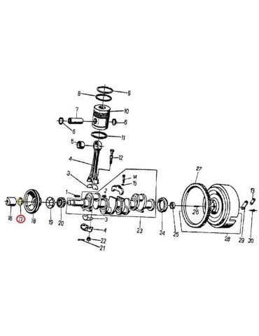 Podkładka 50503210
zazębiacza   950321
 2