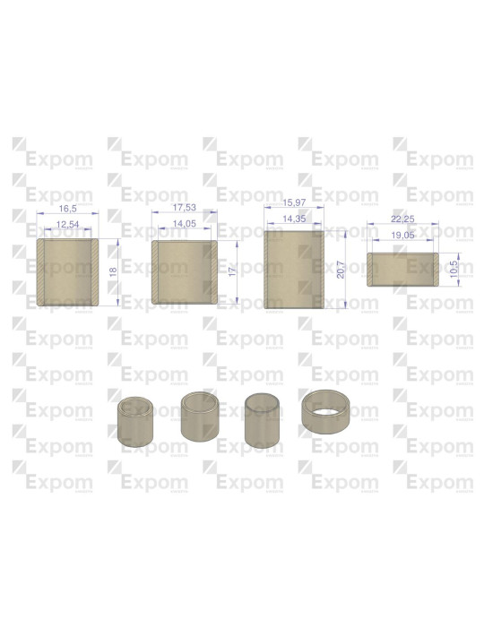 TULEJKI ROZR.R-5
R-5EX
50230050 R5