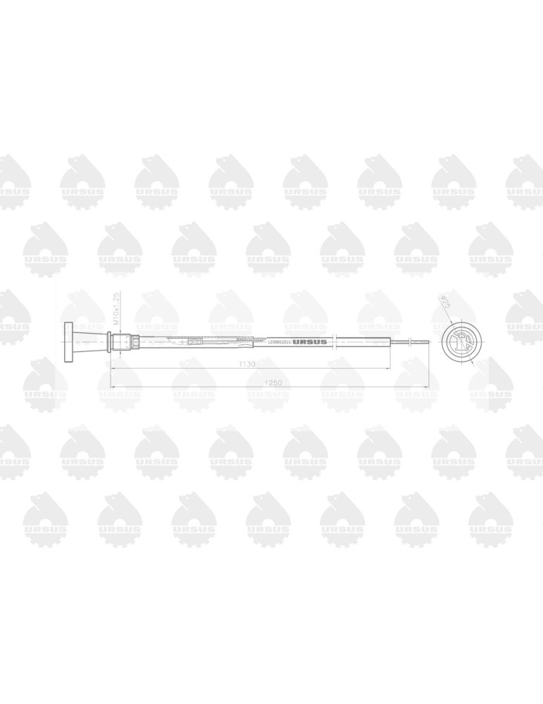 Cięgło gaszenia 50838050
L03886201U
C-360-3p 50836010  50838010