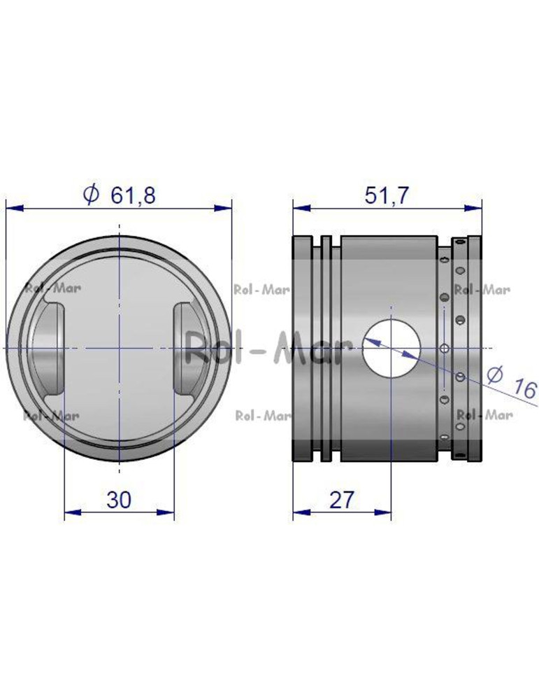 Tłok 50509290
50990430 
sprężarki C-360  83041491 fi 62


011160
