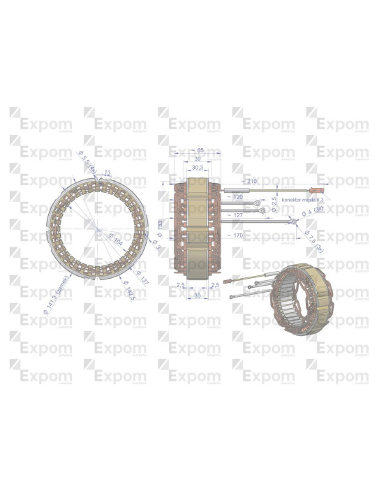 STOJAN ALTERNATORA A120E EXPOM
Stojan alternatora EX257000 A120 Bizon EXPOM KWIDZYN eu
Indeks EX-256100EX