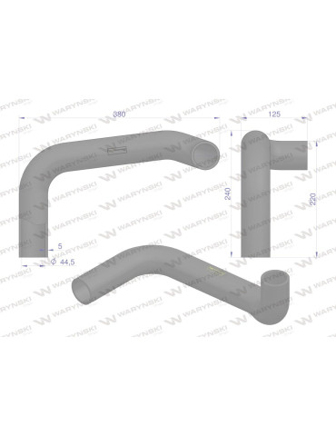 Przewód 5040400370
gumowy  FF 151694
AR 302006 2