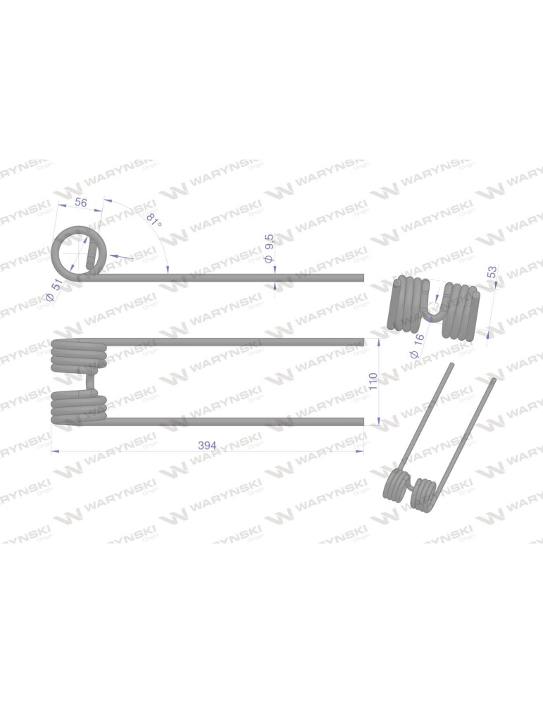 PALEC PRZETRZASARKI KUHN
Palec przetrząsarka zastosowanie Kuhn WARYŃSKI W-58561900
Indeks W-58561900
 2935006  pro...