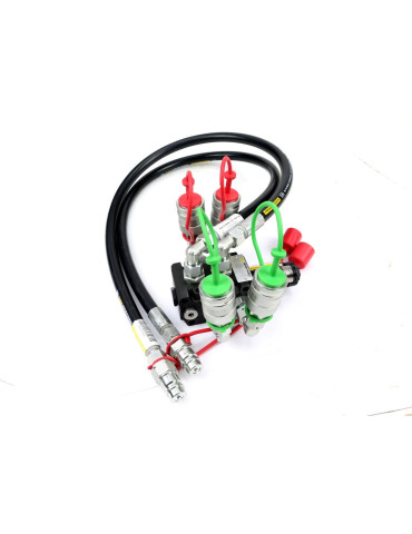 DODATKOWA SEKCJA ROZDZIELACZA 
Zestaw hydrauliczny dodatkowej sekcji rozdzielacza z dzielnikiem. szybkozłączami i pr...