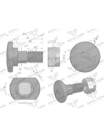 ŚRUBA NOŻYKA Z NAKRĘTKĄ M12X37 FI18
Indeks RF-1374593
525B1374593/25
VNB1374593KN

Śruba nożyka kpl. M12x37 zast... 2