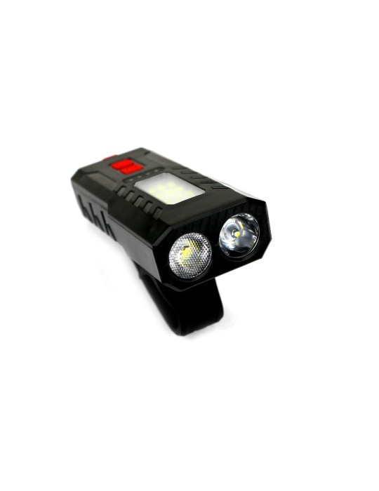 LATARKA ROWEROWA PRZEDNIA 
Lampa rowerowa LED przednia zdwojona z powerbankiem 4000 mAh i funkcją RED ładowana USB T...