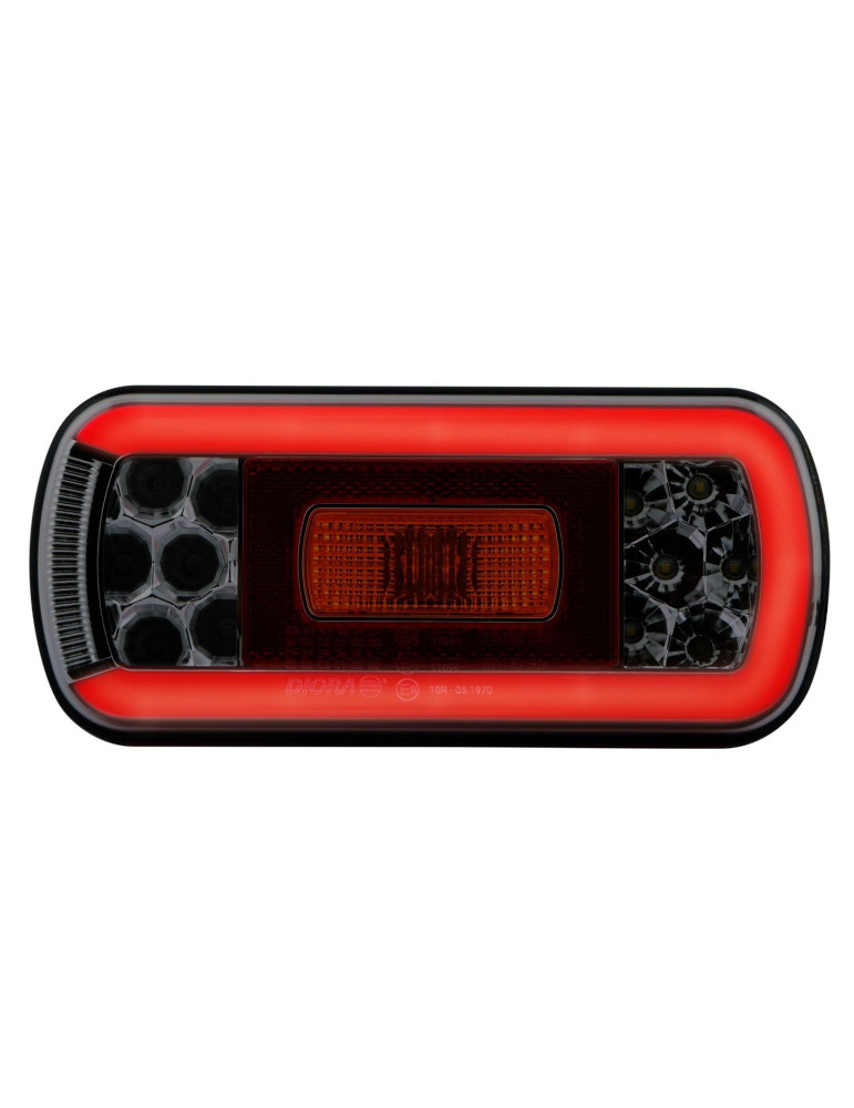 LAMPA TYLNA LED COFANIE DIORA
Lampa tylna zespolona prostokątna 6-funkcyjna ze światłem cofania DIO004 LED DIORA
In...