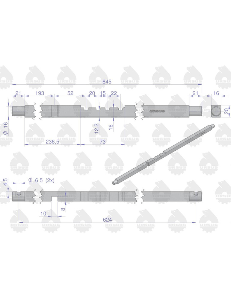 WODZIK 50420040 PRZEK URSUS