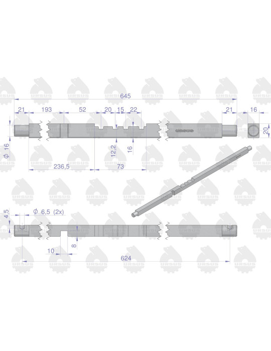 WODZIK 50420040 PRZEK URSUS