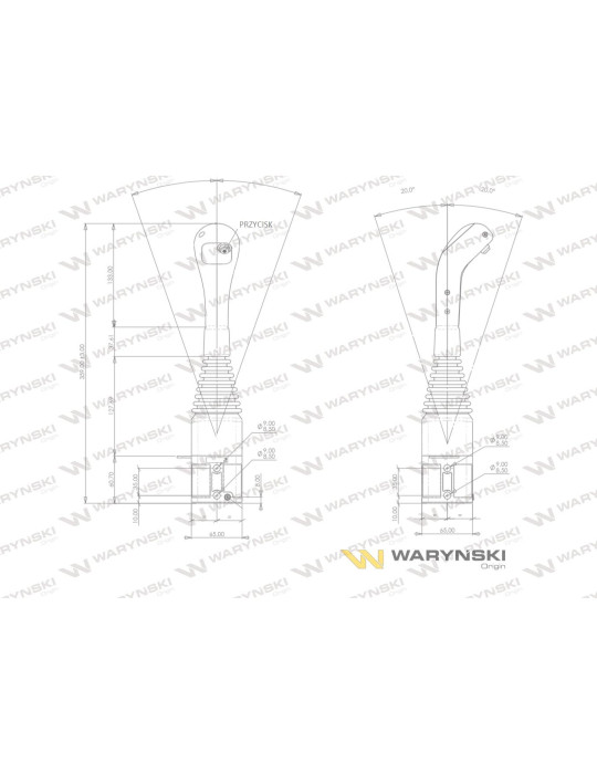 JOYSTICK POD LINKI  KULKA+PRZYCISK
Joystick pod linki zakończone kulką z 1 przełącznikiem (z przyciskiem na kulkę. I...