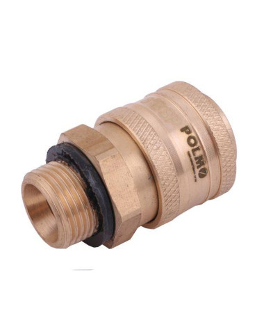 SZYBKOZŁĄCZE PNEUMAT GW.Z. 1/4"
Szybkozłącze pneumatyczne P26 NW7.2 gniazdo 1/4"BSP gwint zewnętrzny POLMO ( sprzeda...