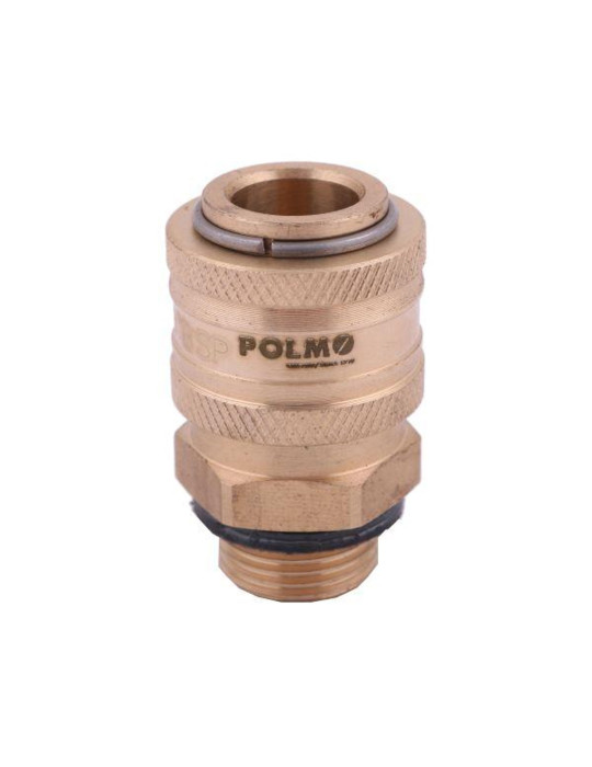 SZYBKOZŁĄCZE PNEUMAT GW.Z. 1/4"
Szybkozłącze pneumatyczne P26 NW7.2 gniazdo 1/4"BSP gwint zewnętrzny POLMO ( sprzeda...