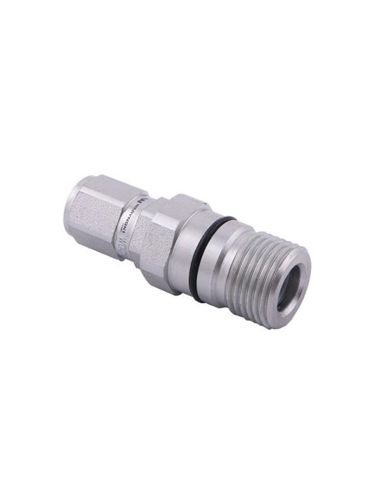 SZYBKOZŁĄCZE HS SKRĘC 1/4" GNIAZD
Szybkozłącze hydrauliczne skręcane gniazdo G1/4"BSP gwint wewnętrzny 300bar Waryńs...