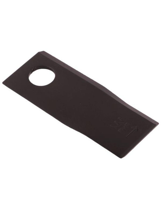 NÓŻ 120X49X4 LEWY FI21 434975 
Nóż. nożyk kosiarka lewy 120x49x4mm otwór 21 zastosowanie 434975 Pottinger WARYŃSKI (...