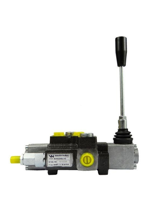 ROZDZIELACZ HYDRAUL.1-SEKC 40L ZATR
W-ROZ40L/1Z
z zatrzaskiem