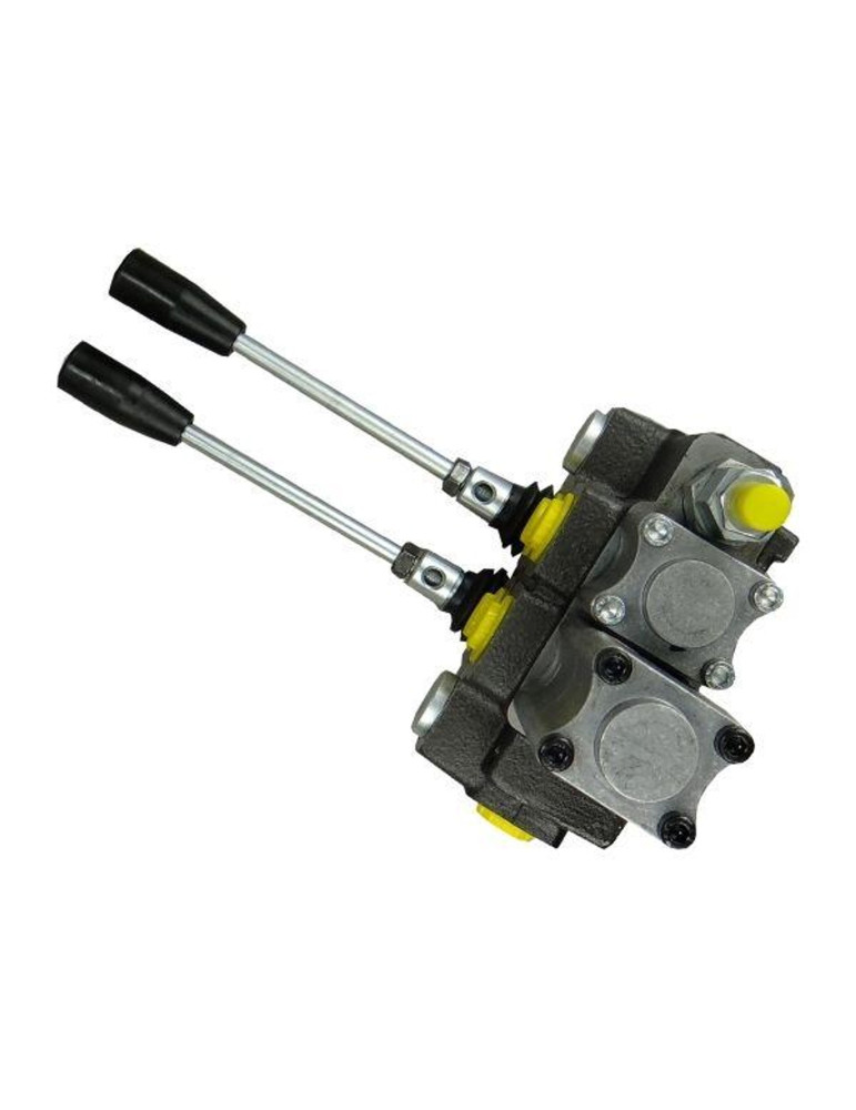 ROZDZIELACZ HYDRAUL.2-SEKC 40L1- pływająca
W-ROZ40L/2X1P
	Rozdzielacz hydrauliczny 2-sekcyjny max przepływ 40L 1-se...