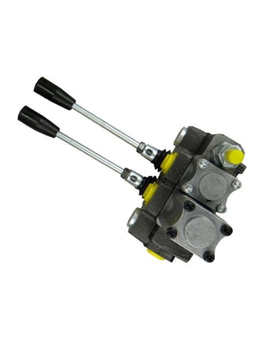 ROZDZIELACZ HYDRAUL.2-SEKC 40L1- pływająca
W-ROZ40L/2X1P
	Rozdzielacz hydrauliczny 2-sekcyjny max przepływ 40L 1-se...