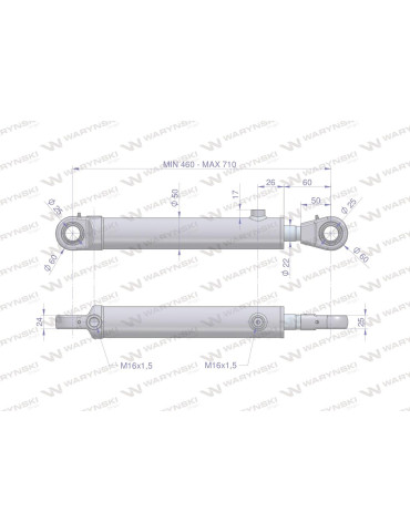 CYLINDER 5058140560 
Indeks W-SH2P22H250Z
WYSUWU motow
CJ2F16/40/22/250z 5040995200
oraz podnoszenie rury rekord
... 2